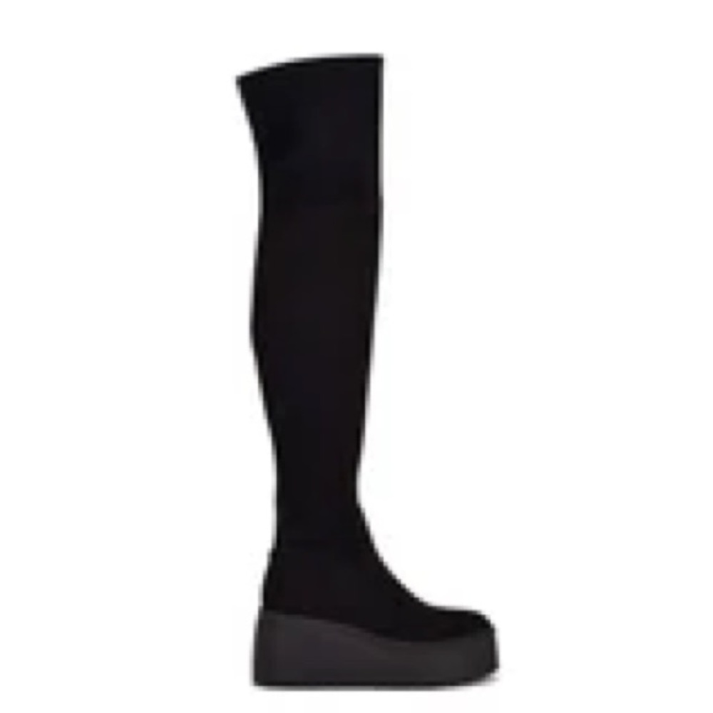 Nine West Black Over-the-Knee Platform Boots